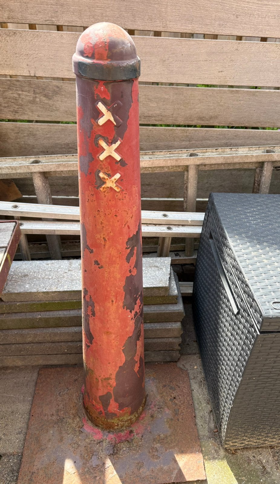 Amsterdammertje, Ophalen, Gebruikt, Minder dan 180 cm, Palen