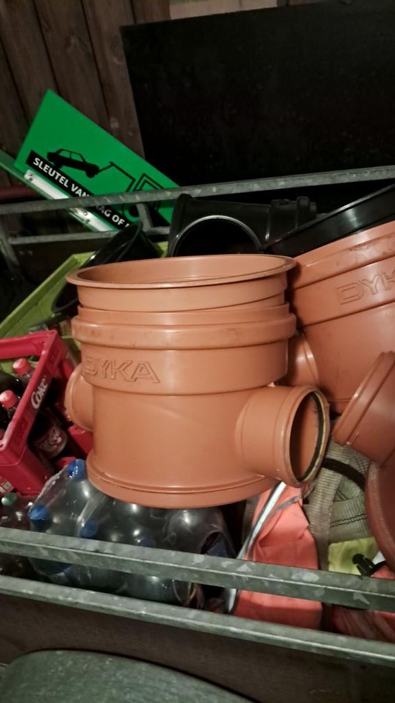 Erfscheidingsputje DYKA - Nieuw, Doe-het-zelf en Verbouw, Buizen en Afvoer, Afvoer, Pvc, Nieuw, Ophalen of Verzenden