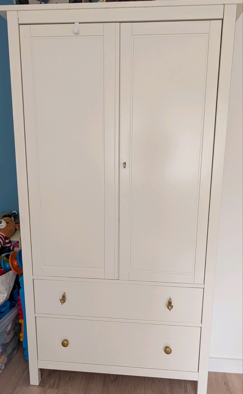IKEA HEMNES  (baby/kinder) kledingkast, Kinderen en Baby's, Ophalen, Gebruikt, Kast, 50 tot 70 cm
