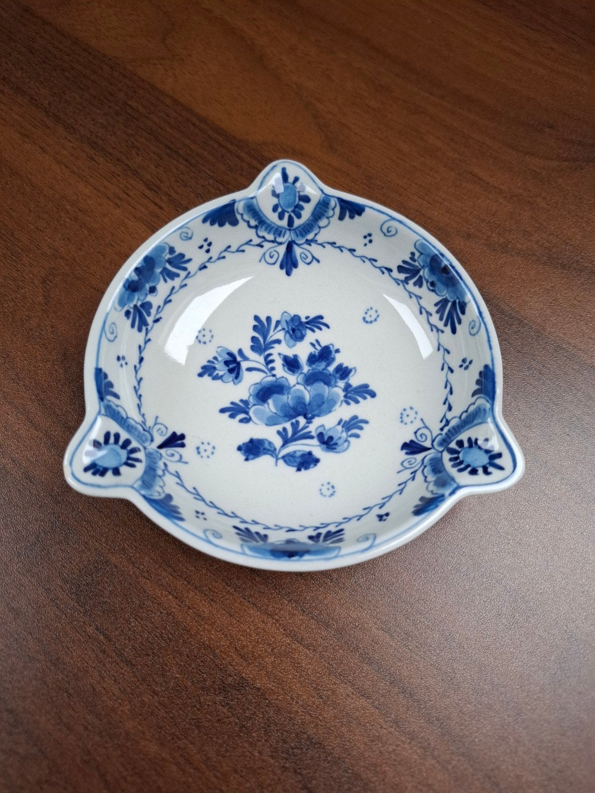 Delfts Blauwe Porceleyne Fles Asbak - 11cm diameter, Antiek en Kunst, Ophalen of Verzenden