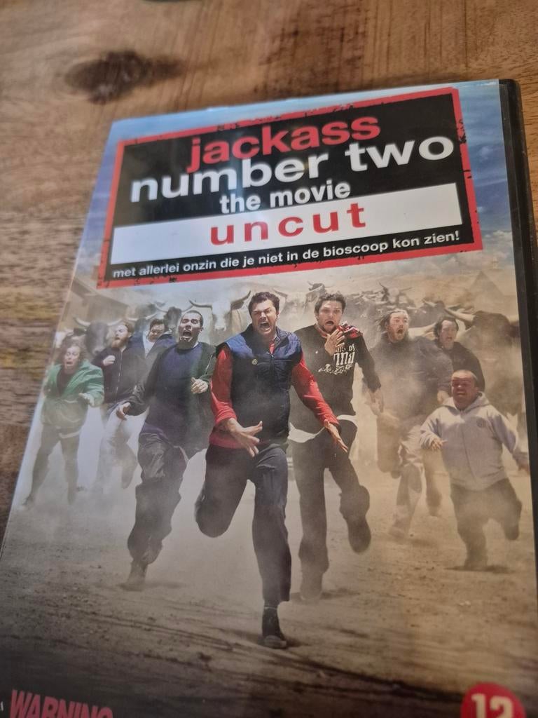 Jackass Number Two The Movie Uncut DVD, Ophalen of Verzenden