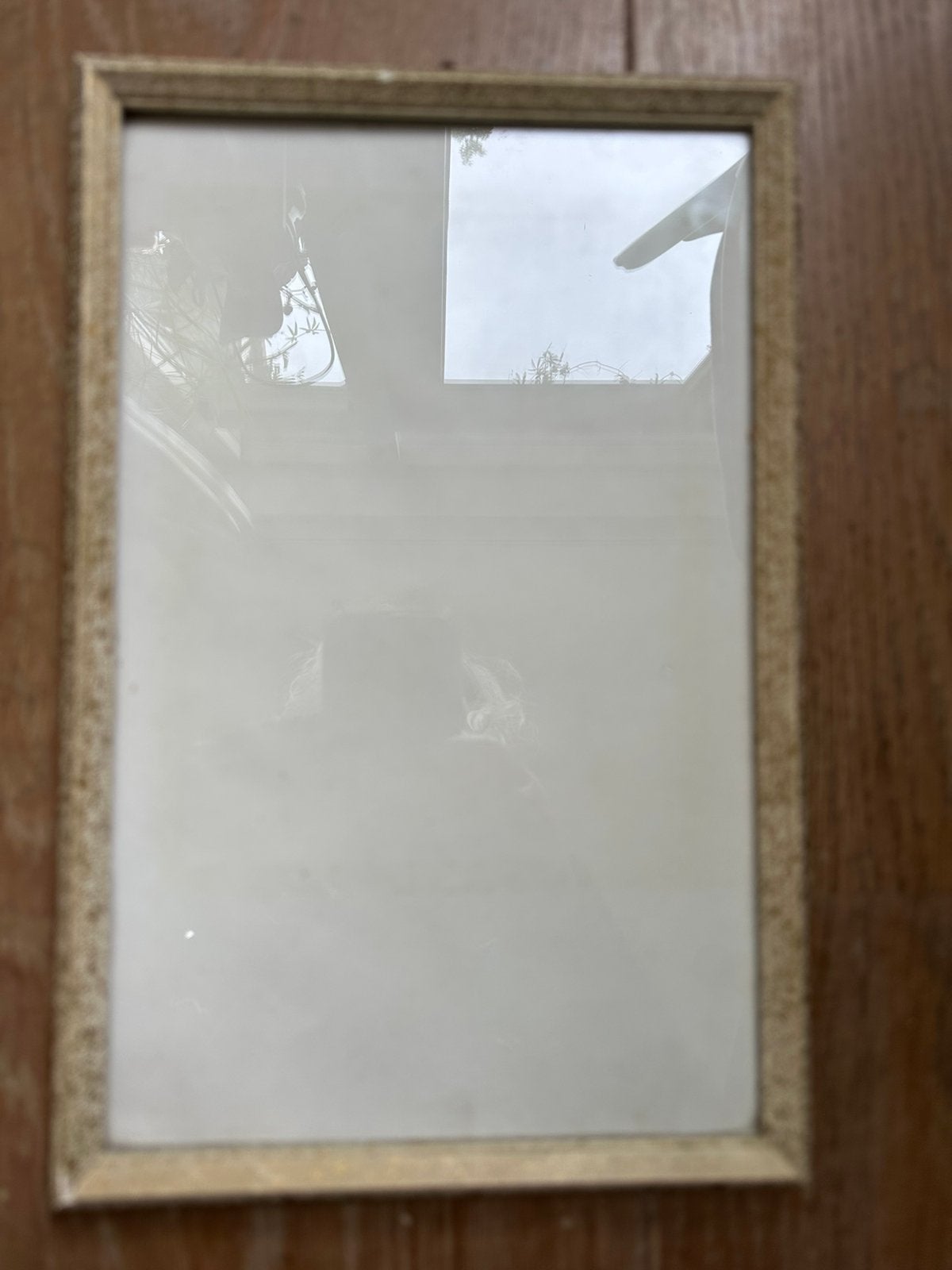 Vintage (foto) lijst met glas, Huis en Inrichting, Woonaccessoires | Lijsten, Minder dan 50 cm, Gebruikt, Ophalen of Verzenden
