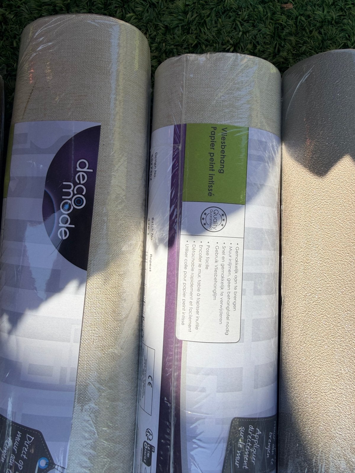 Vliesbehang - Deco Mode & Fashion for Walls, Huis en Inrichting, Ophalen, Natuurlijk, Overige merken, Beige