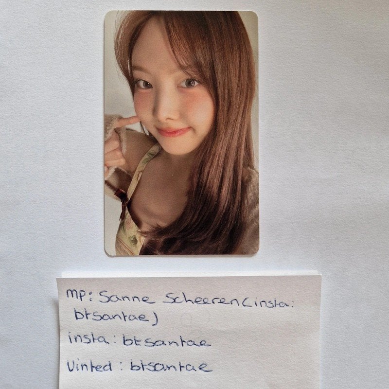 Wts Twice Nayeon with youth nemo jyp pob, Ophalen of Verzenden, Nieuw, Foto of Kaart