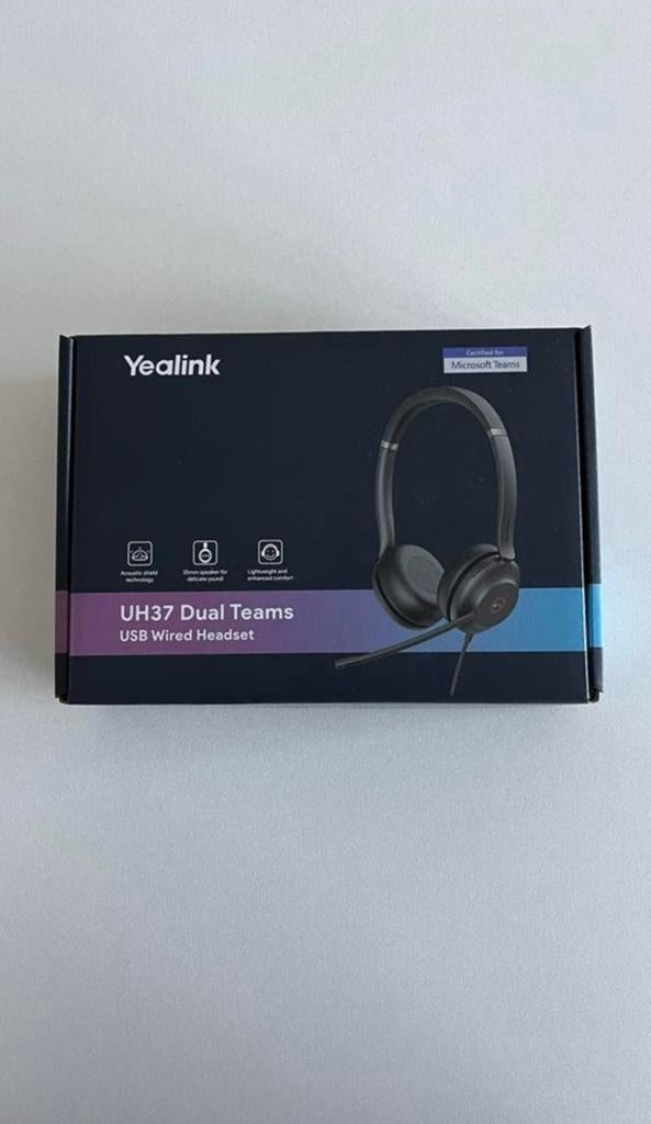 Yealink UH37 Fual Teams Headset, Ophalen of Verzenden, Nieuw, Overige merken