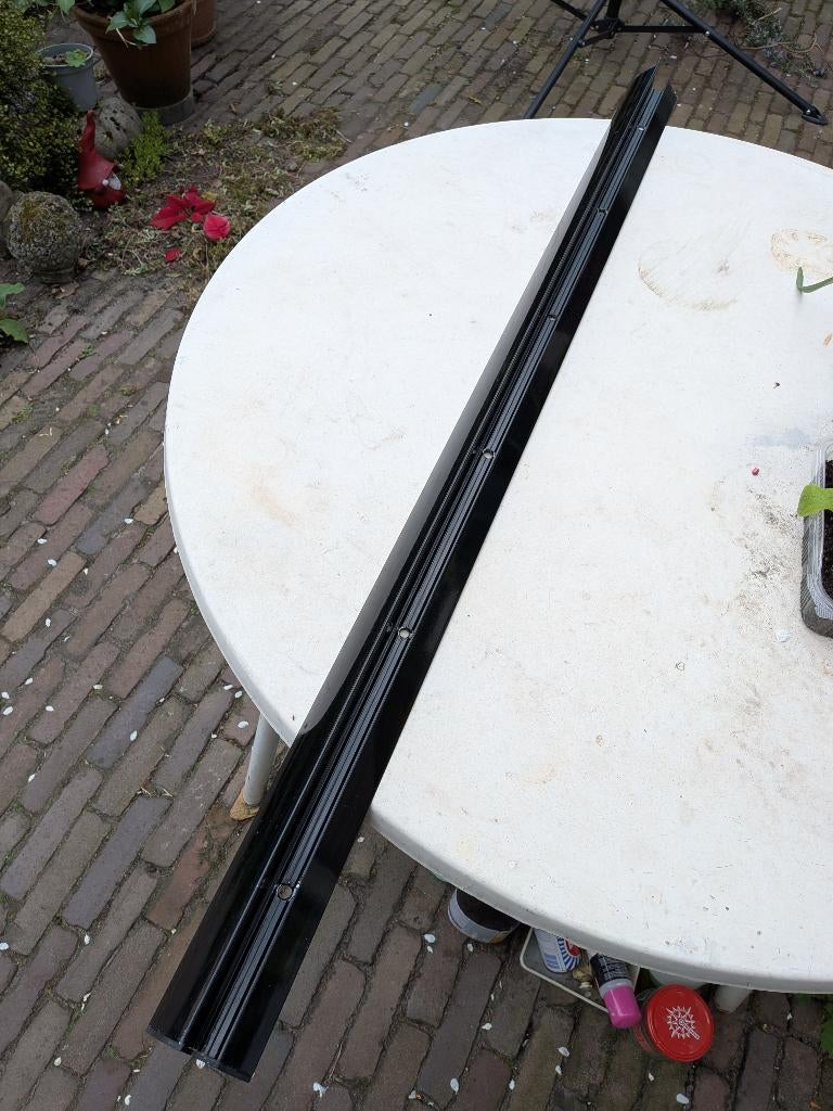 Plankdrager/klemrail aluminium (1,20 m), Ophalen, Gebruikt