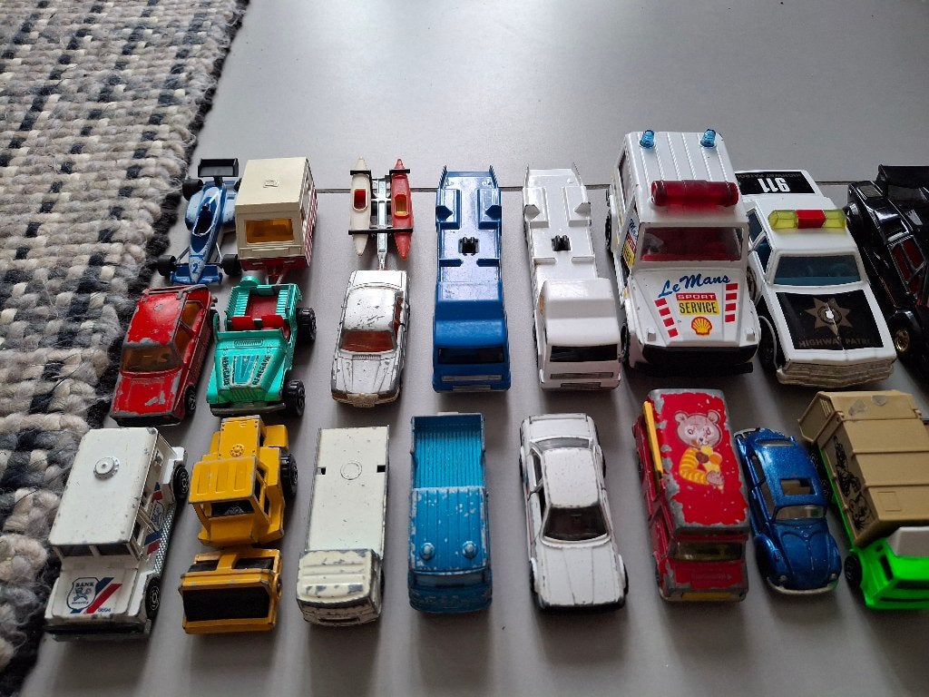 Majorette lot speelgoed auto's, Ophalen of Verzenden, Gebruikt