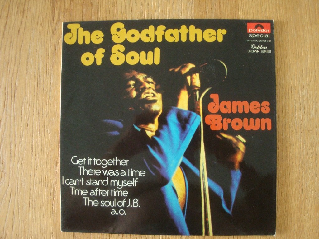 James Brown - The Godfather of Soul (vinyl), LP, Gebruikt, Ophalen of Verzenden, Soul