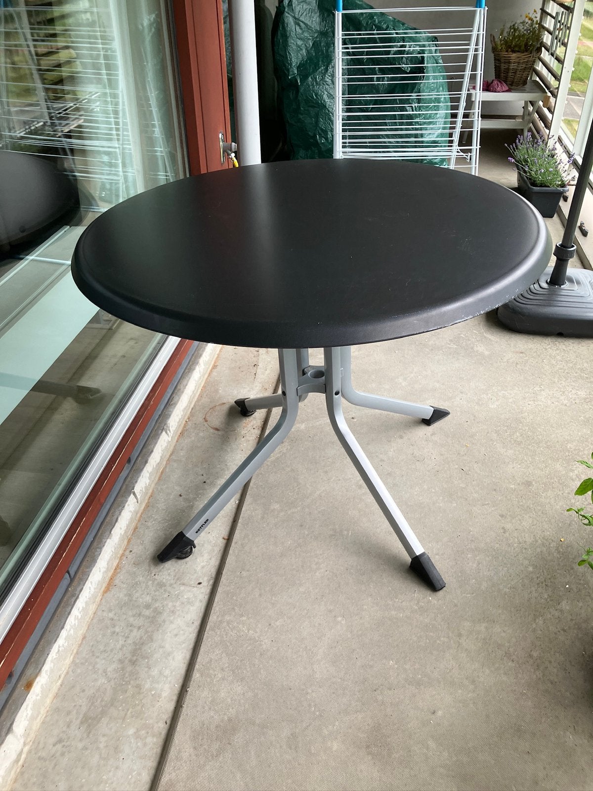 Kettler tuintafel, Ophalen, Zo goed als nieuw, Rond, Metaal
