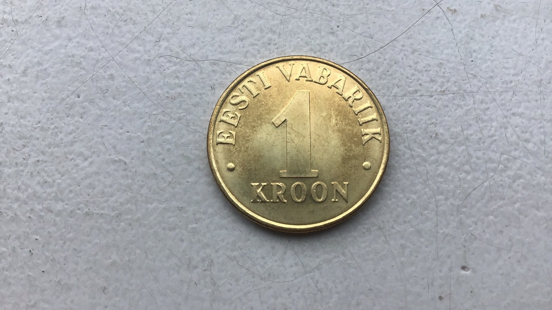 Estland 1 kroon 2006., Ophalen of Verzenden, Overige landen