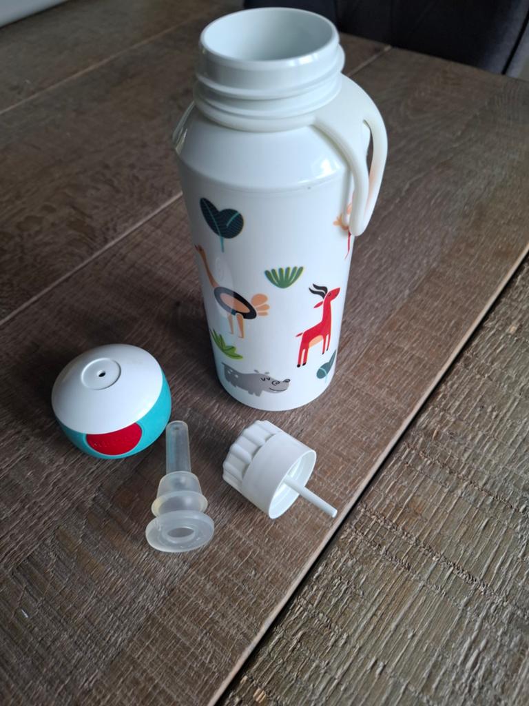 Mepal Drinkbeker met dierenprint, Ophalen of Verzenden, Gebruikt
