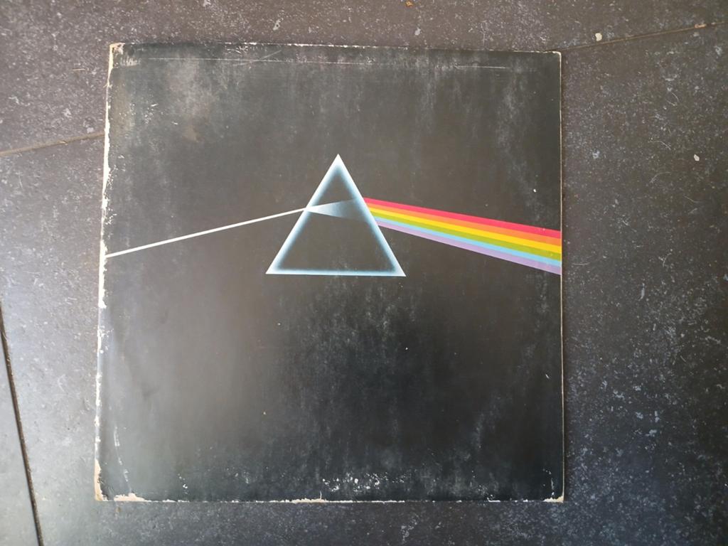 Lp Pink Floyd Dark side of the moon  Engelse druk 1973, Progressive, Gebruikt, Ophalen of Verzenden, 1970 - 1979