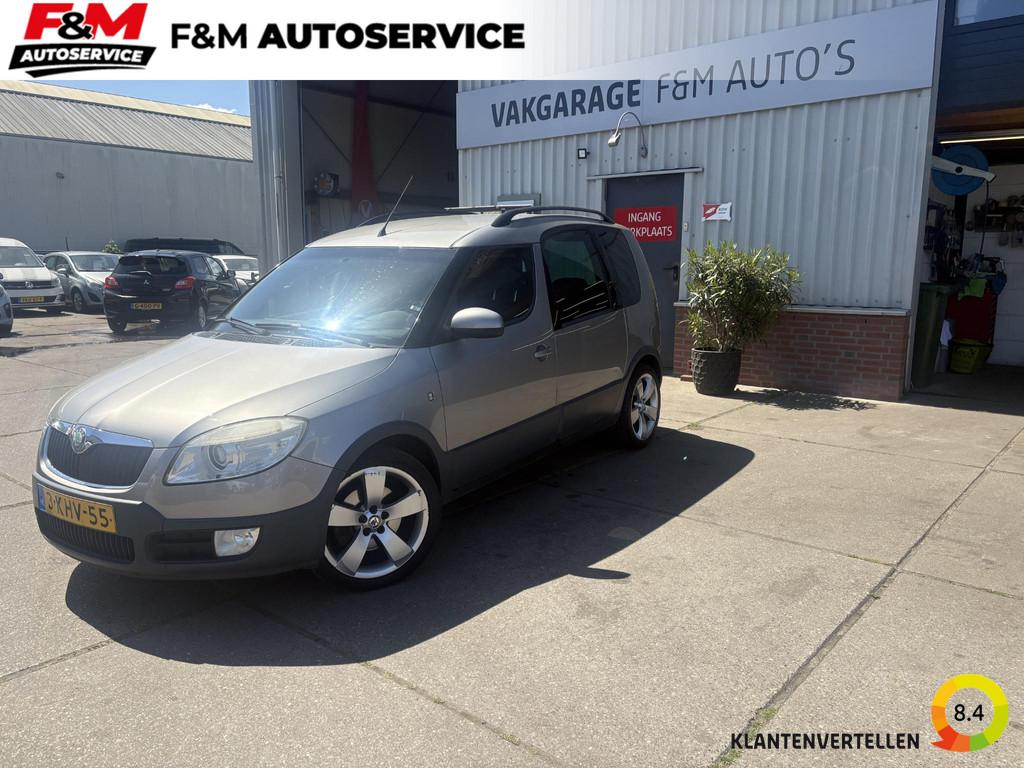 Skoda Roomster 1.6-16V Scout Clima, trekhaak, pdc achter, Auto's, Voorwielaandrijving, Gebruikt, 4 cilinders, Roomster