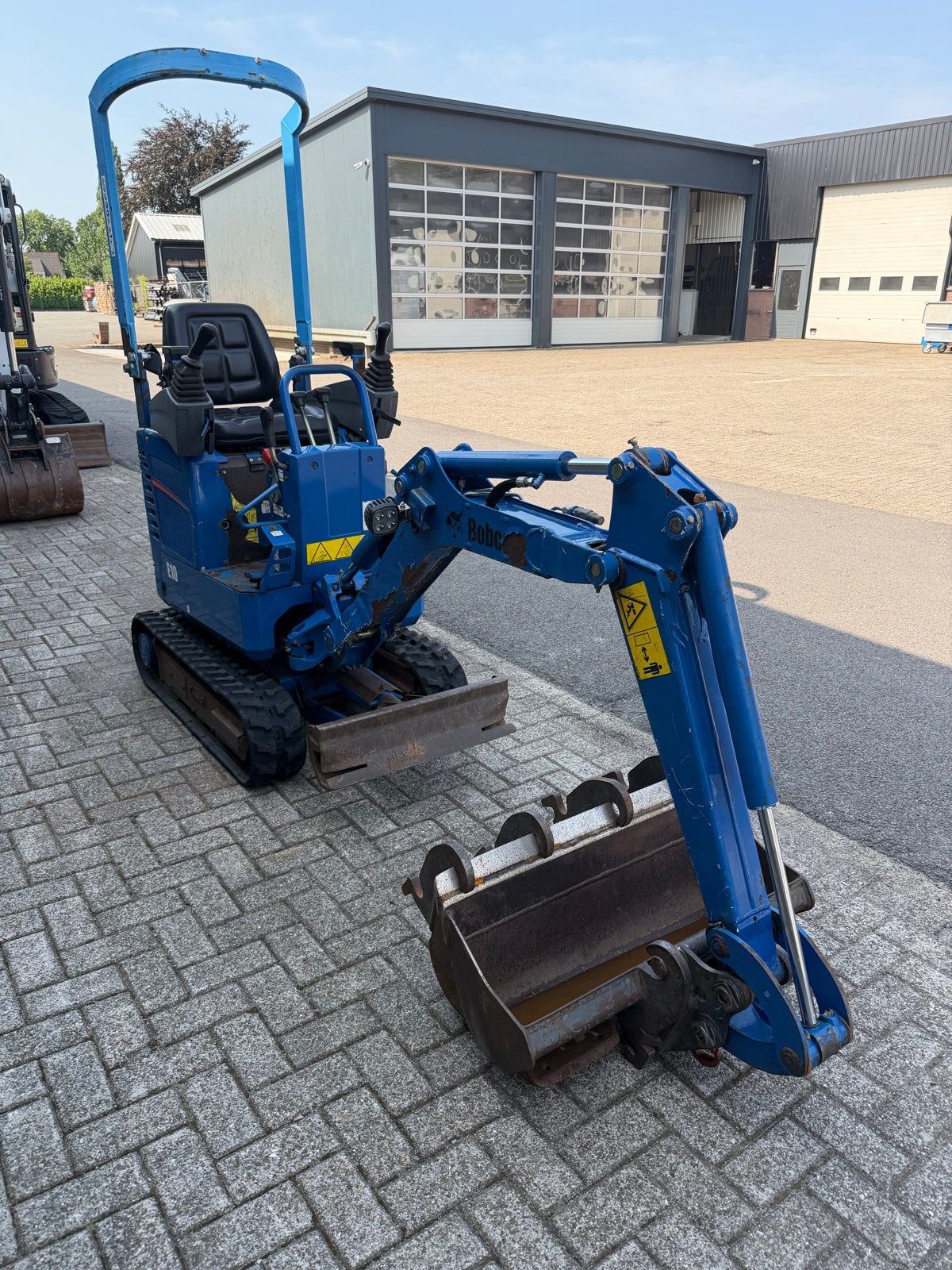 Bobcat E10 Minigraver - Kubota Diesel - CW05 - 3 Bakken, Ophalen, Graafmachine