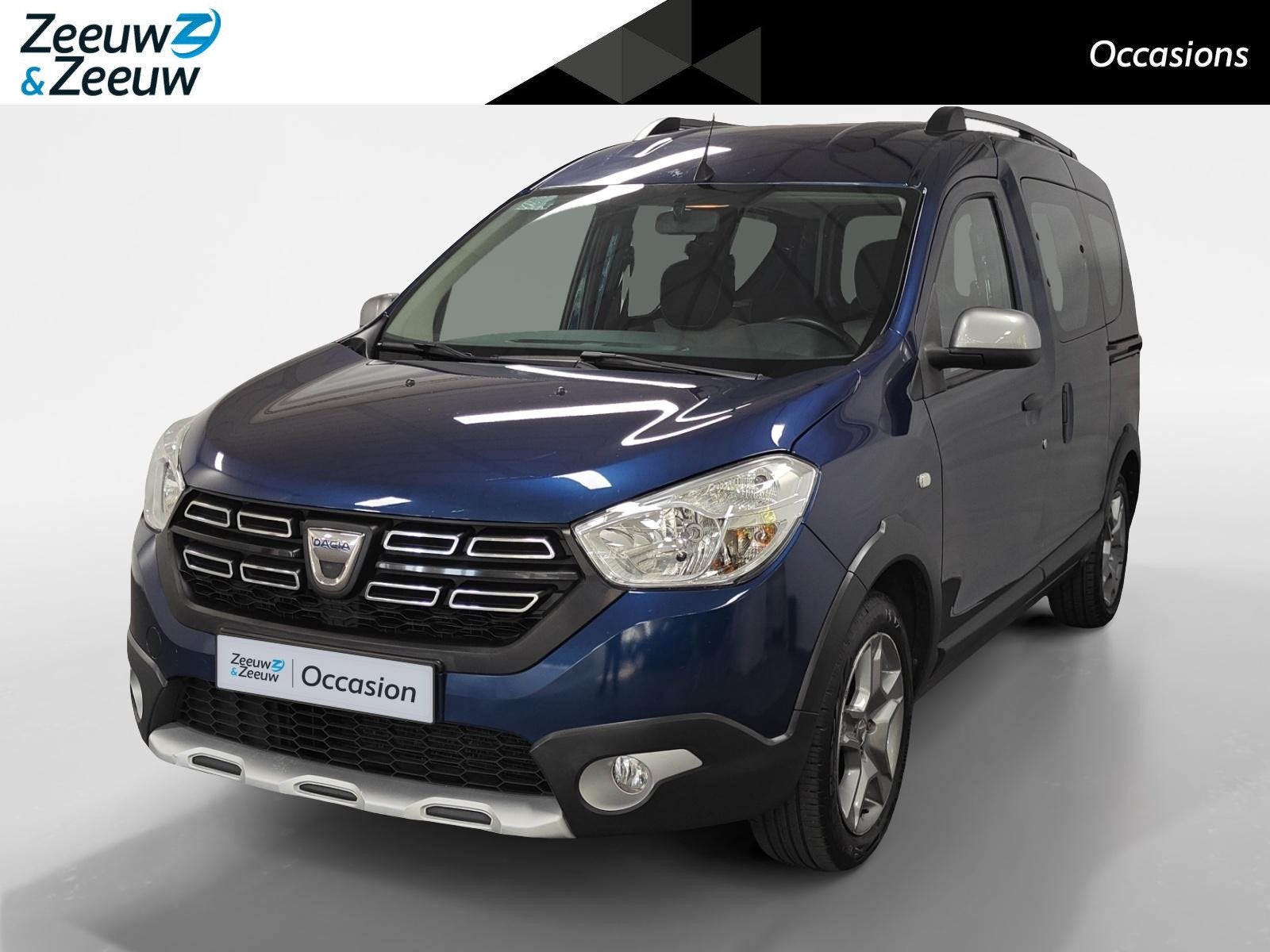 Dacia Dokker 1.6 SCe Bi-Fuel Stepway NAVI AIRCO CRUISE CONTR, Stof, Gebruikt, Euro 6, 4 cilinders