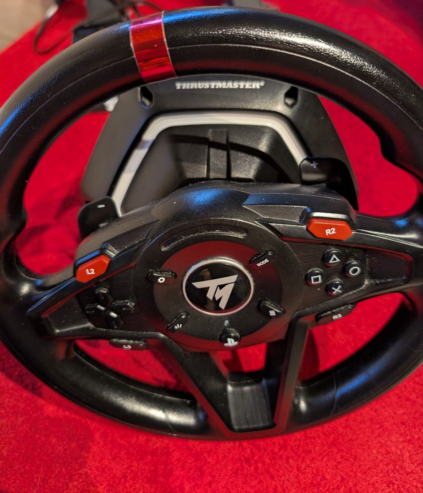 Thrustmaster T128 race stuur, Ophalen, Gebruikt, Stuur of Pedalen, PlayStation 4