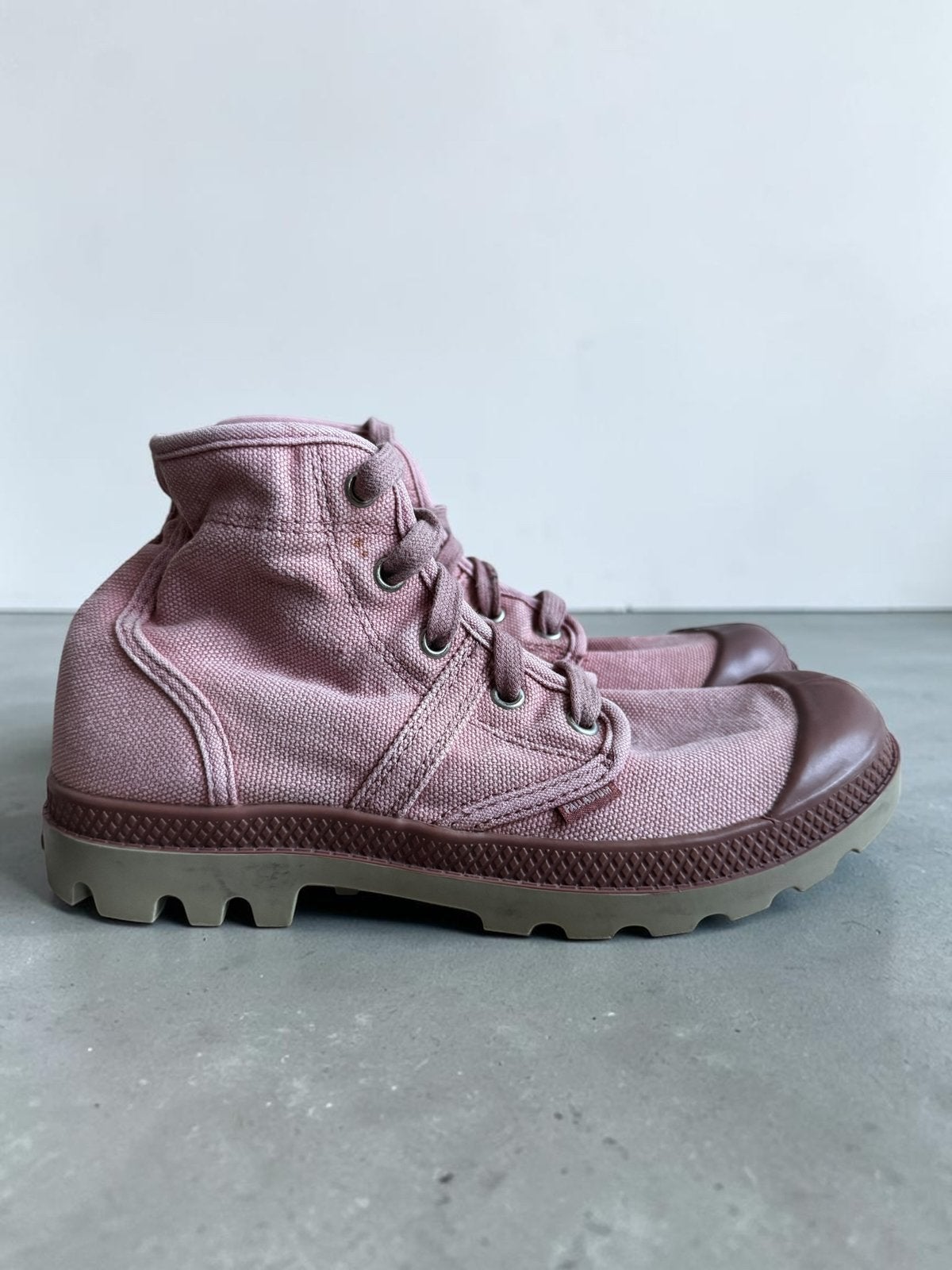 Palladium Pampa roze canvas maat 38 sneakers, Ophalen of Verzenden, Zo goed als nieuw, Sneakers of Gympen
