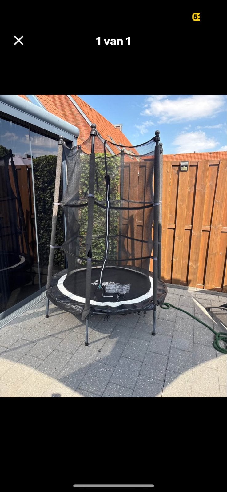Trampoline, Ophalen of Verzenden, Zo goed als nieuw