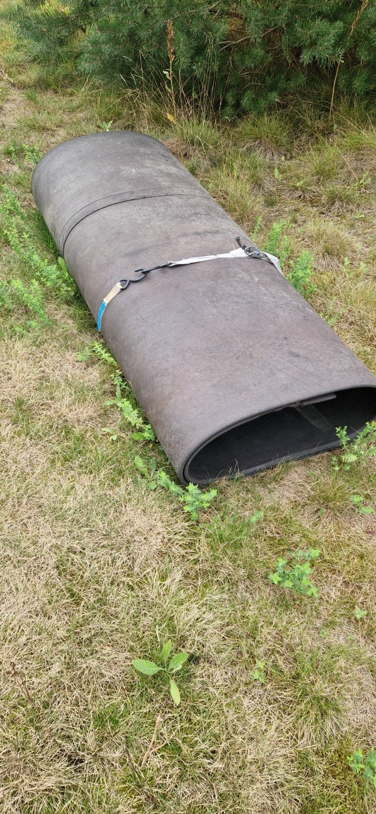 2 grote stalmatten/industriële rubberen mat, Dieren en Toebehoren, Ophalen, Gebruikt