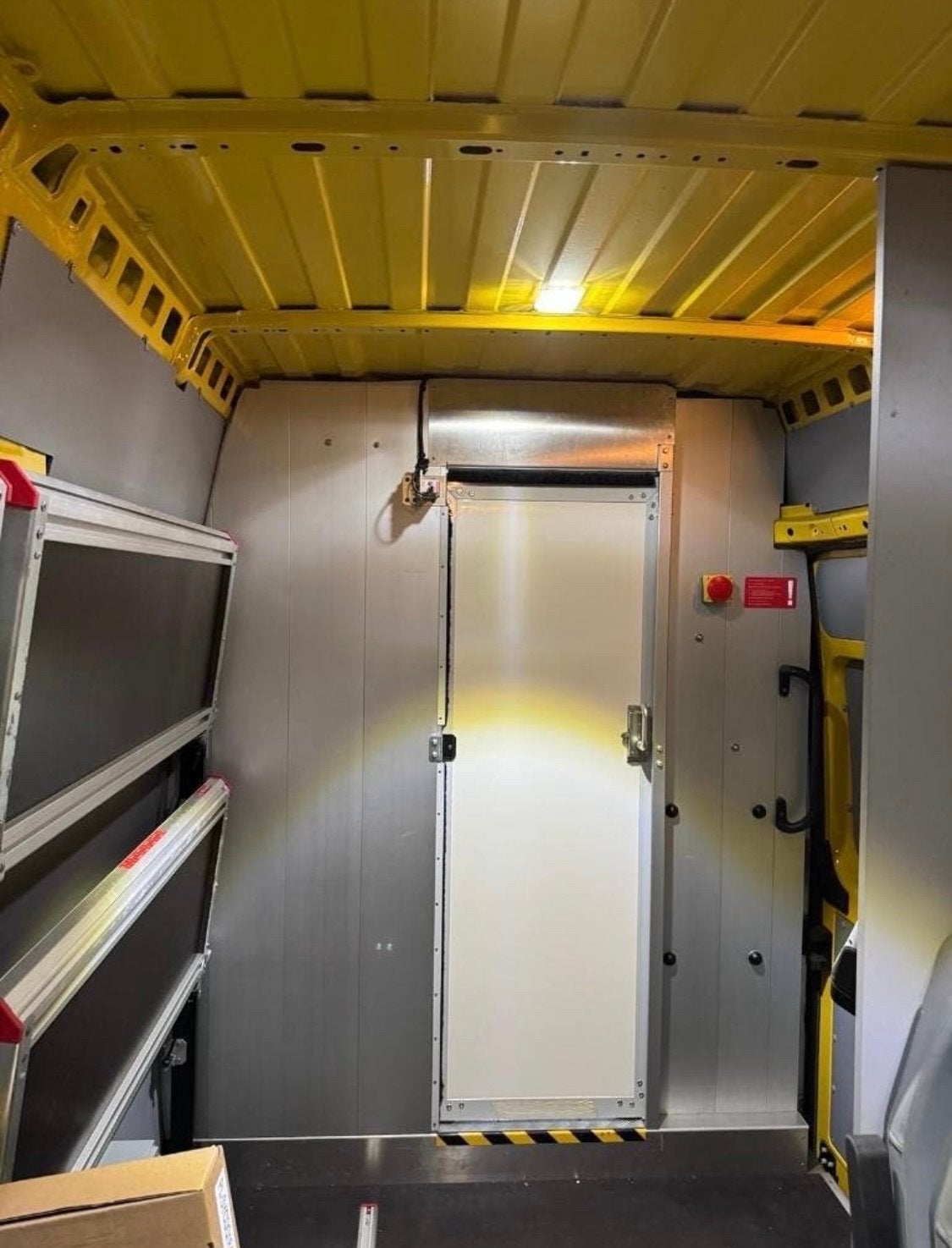 Scheidingswand Tussenwand Fiat Ducato H3 met klapstoel, Ophalen, Gebruikt