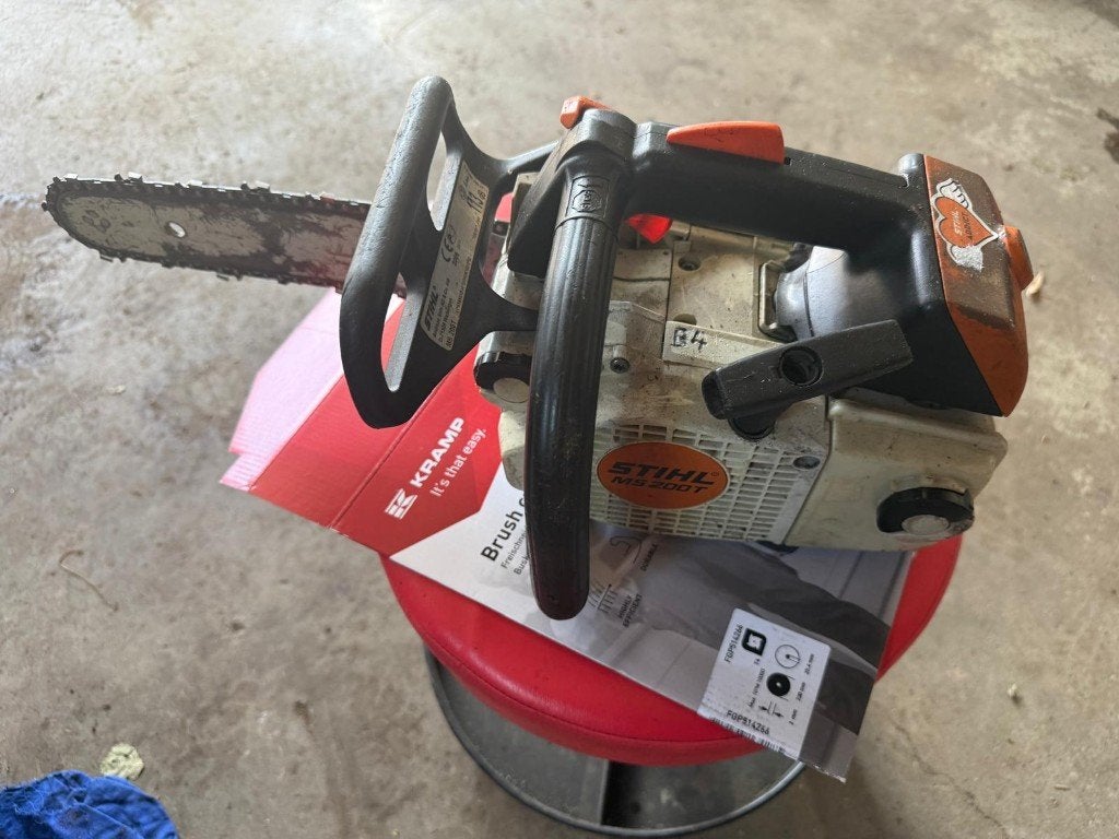Stihl tophendel MS200T, Ophalen of Verzenden, Gebruikt, Overige soorten, STIHL