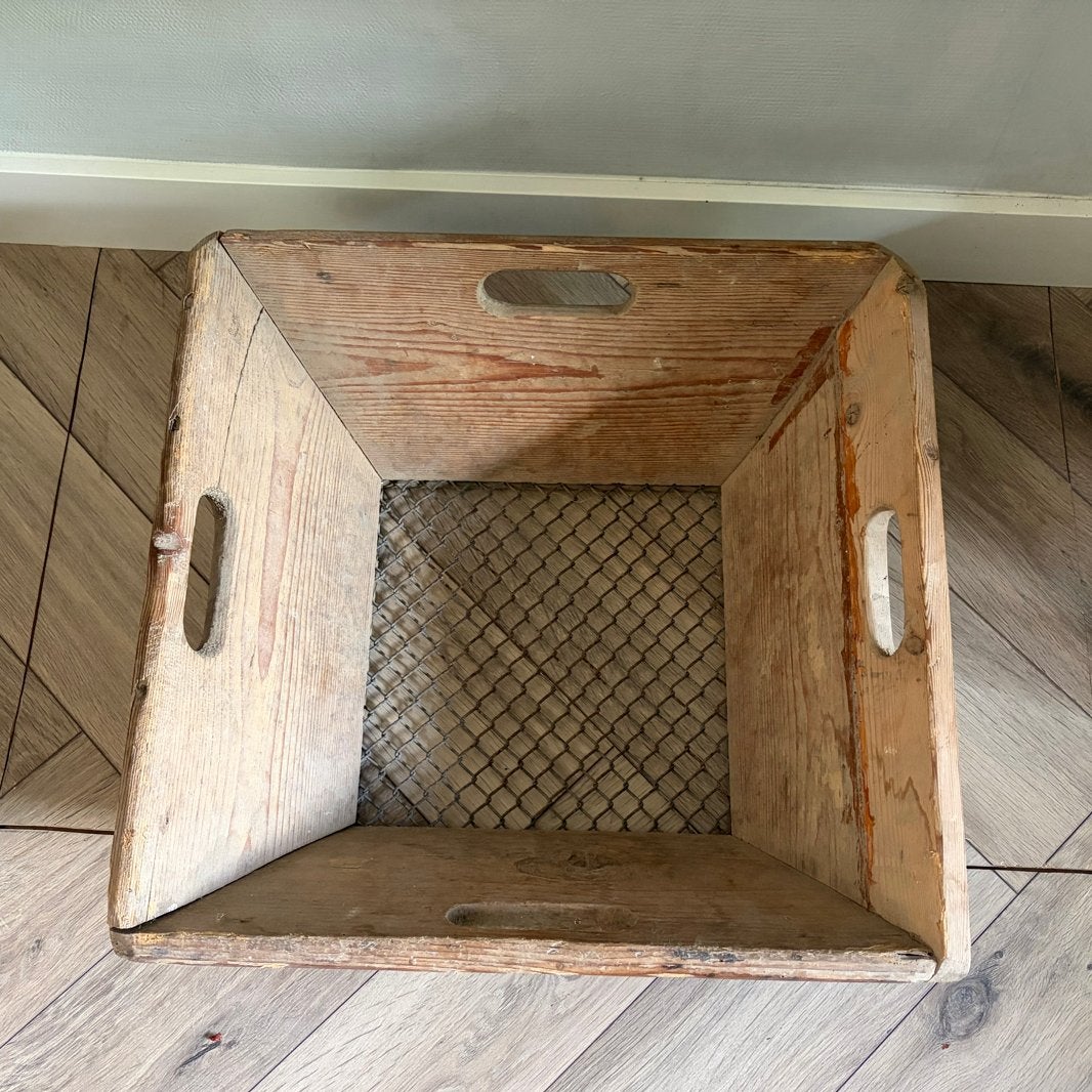Mooie houten aardappel bak, Ophalen of Verzenden