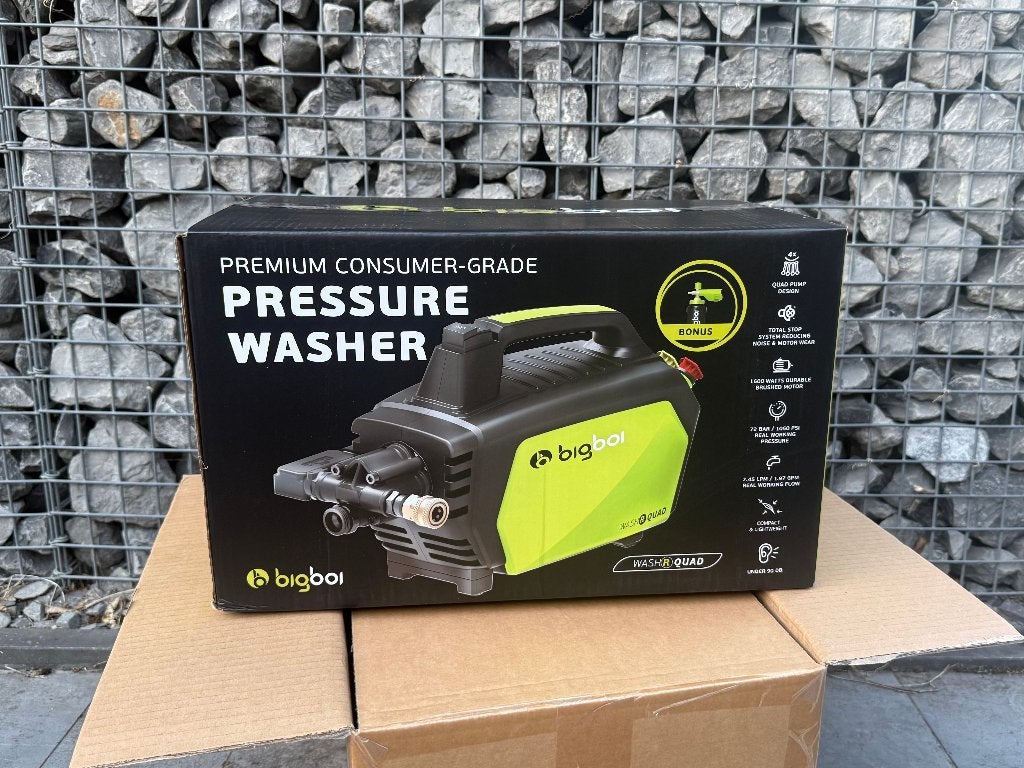 bigboi Washer Quad + accessoires - NIEUW, Ophalen, Bigboi, Met autostop en -start, Nieuw