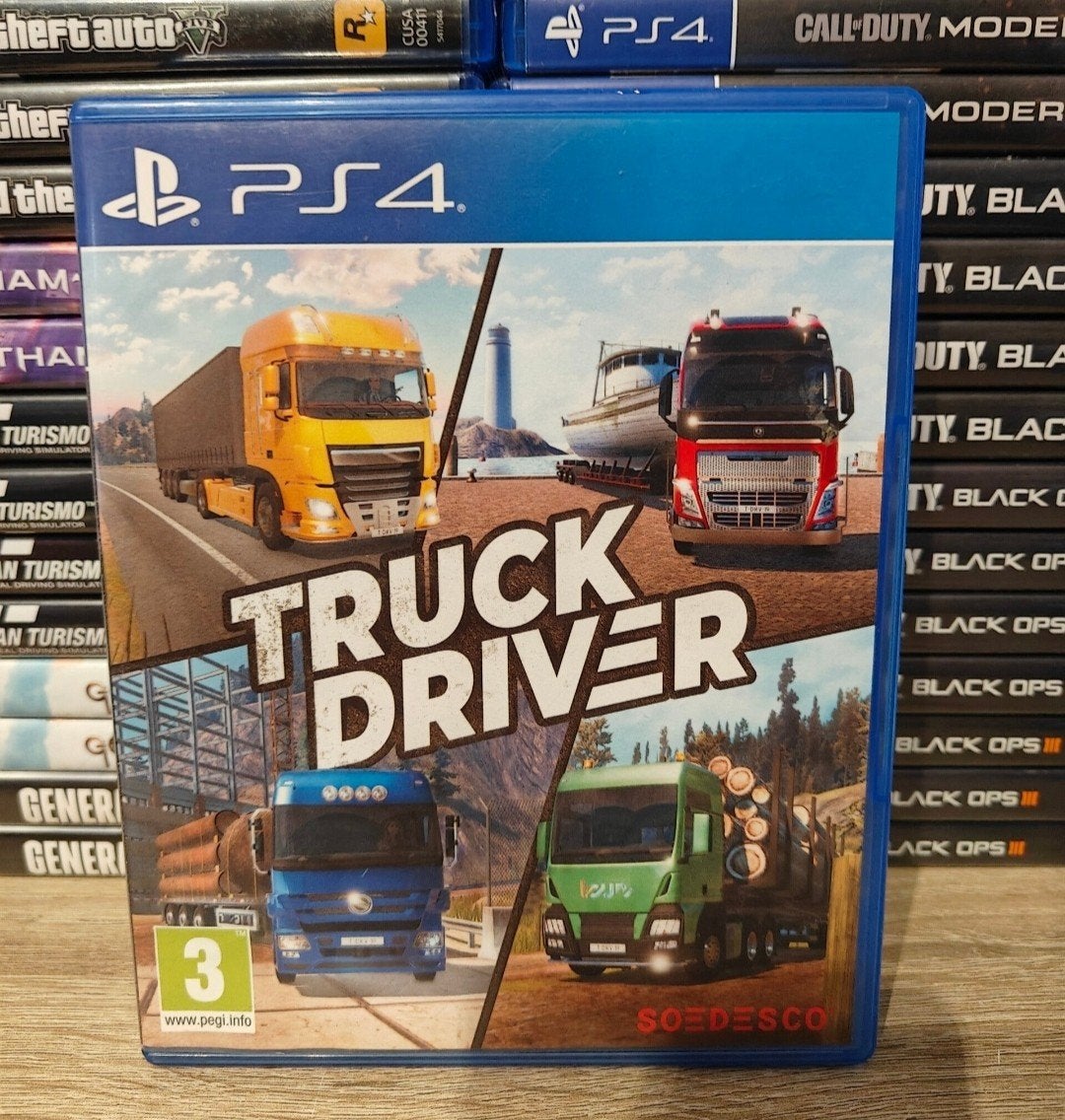 truck driver playstation 4, J, 1 speler, Ophalen of Verzenden, Zo goed als nieuw