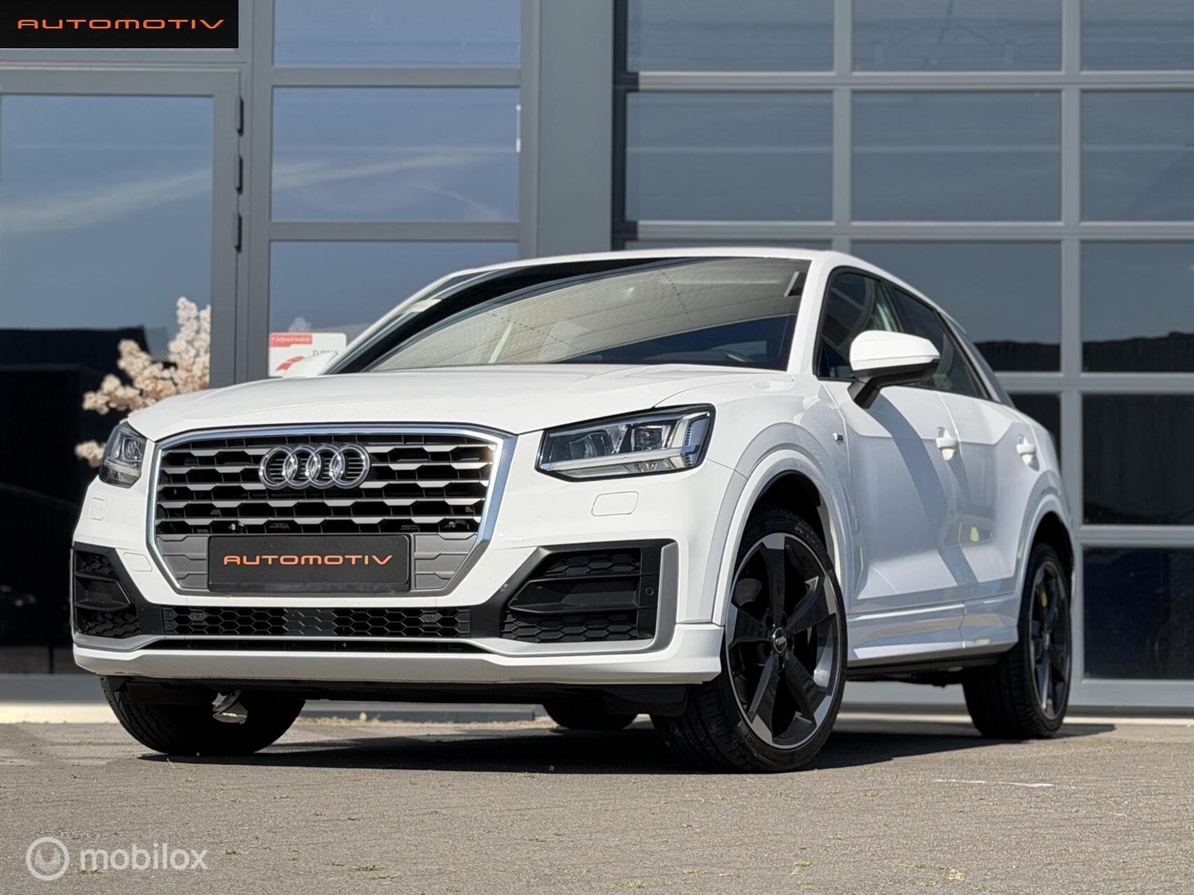 Audi Q2 1.4 TFSI S LINE / NAVI / S TRONIC / STOELVERWARMING, Auto's, Gebruikt, 4 cilinders, 150 pk, Wit