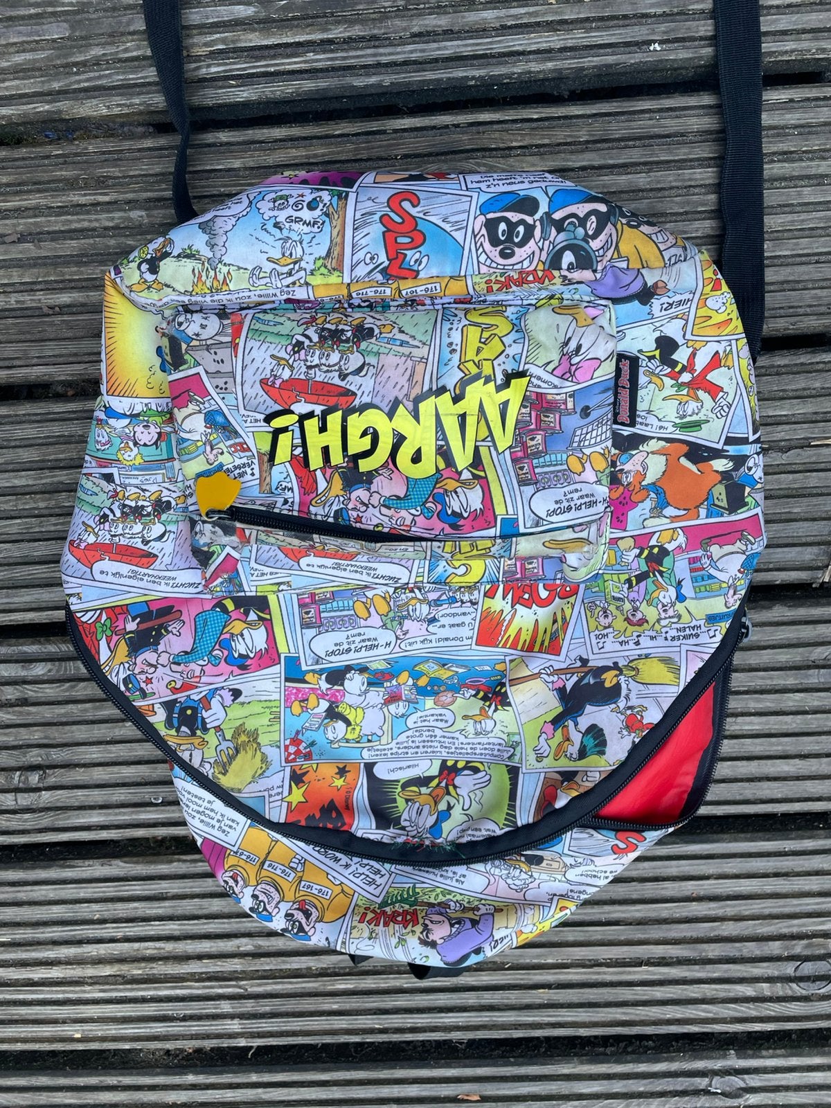 Donald duck rugzak, Ophalen, Overige kleuren, Rugtas, Gebruikt