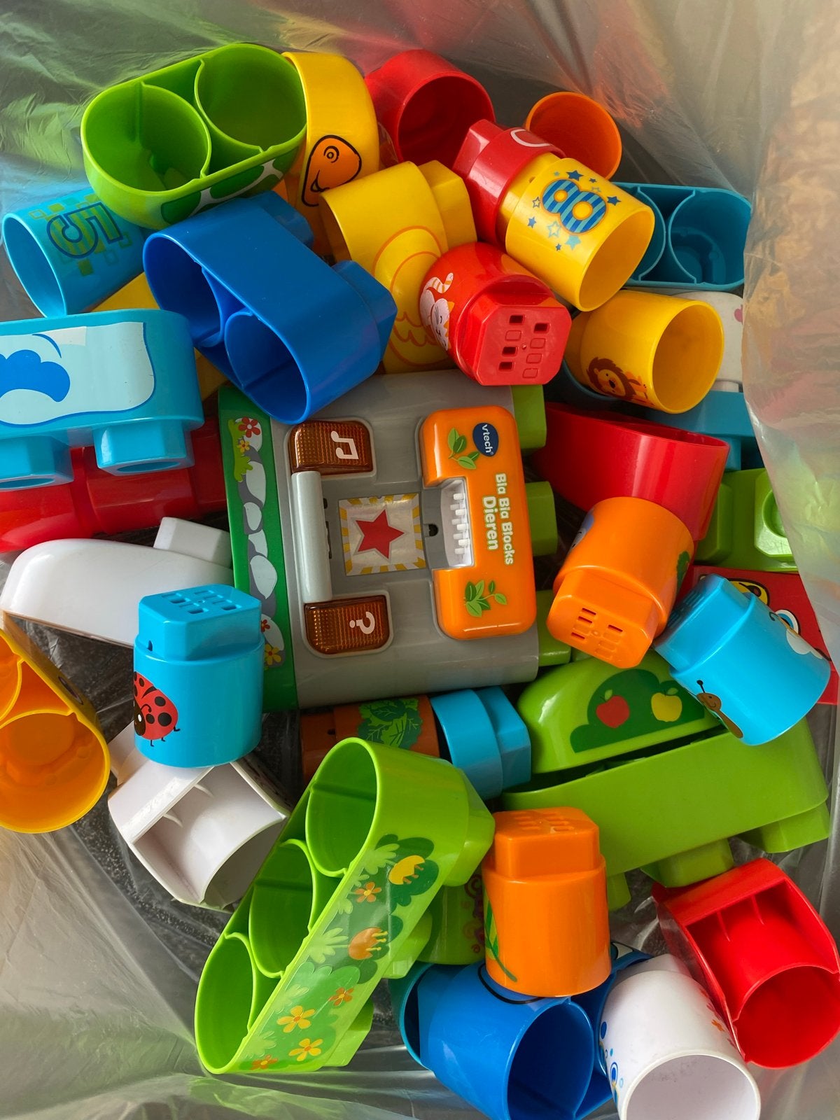 VTech BiBi Blocks Dieren Bouwblokken Set, Ophalen, Gebruikt, Overige merken