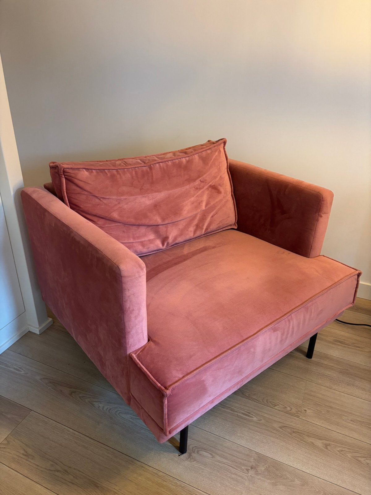 Sissy Boy AMSTERDAM VELVET LOVESEAT, Ophalen, Gebruikt, Tweepersoons, 75 tot 100 cm