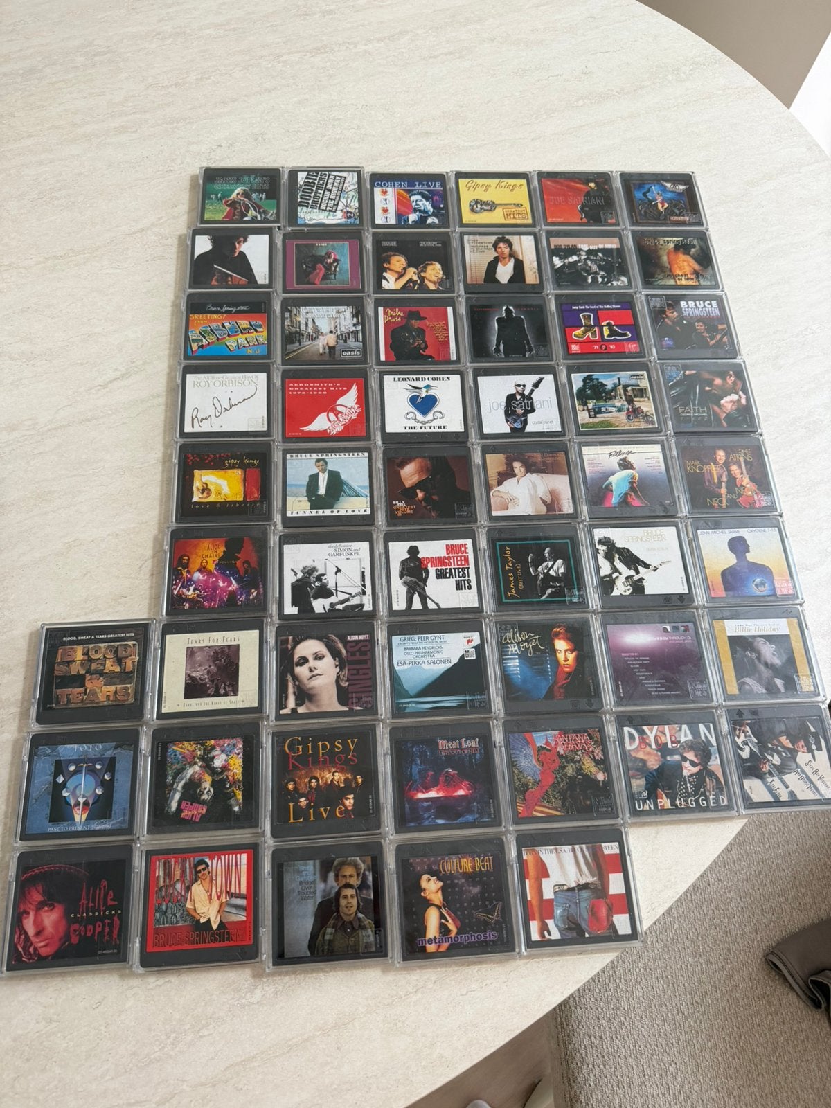 55 stuks originele minidiscs collectie bekende namen, Ophalen of Verzenden, Minidisc-speler