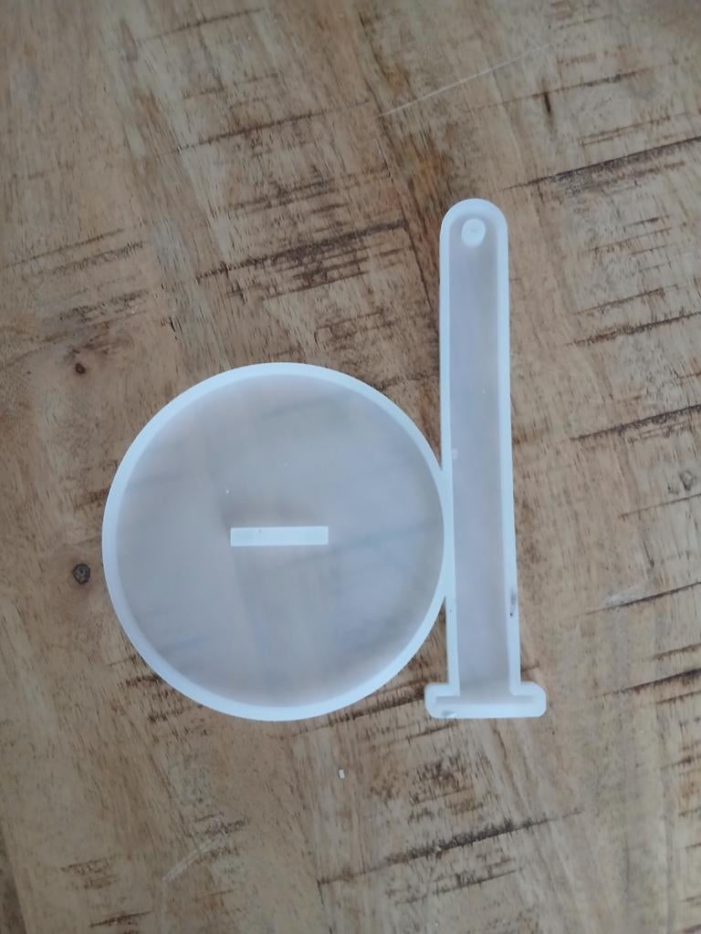 Siliconen mal voor standaard en ovaal plateau, Ophalen, Overige thema's, Nieuw, Kunststof