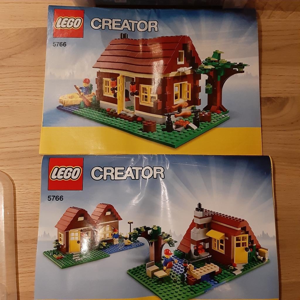Lego Creator Houthakkershut 5766, Ophalen of Verzenden, Gebruikt, Complete set, Lego