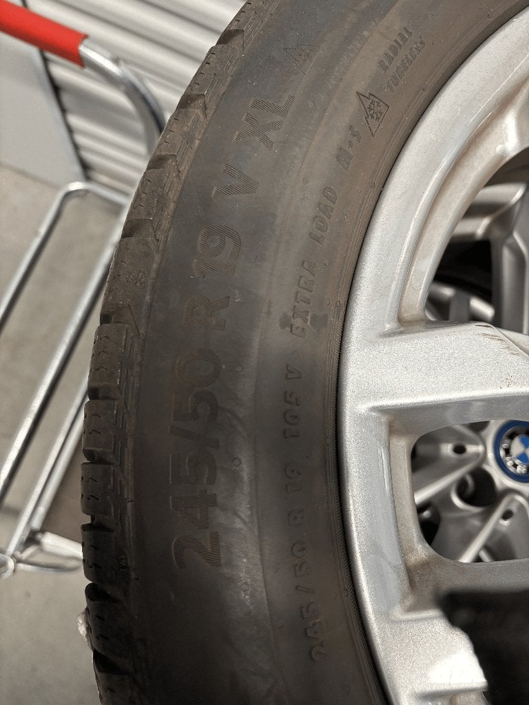 Originele BMW X3 30e / G01 Winterwielen 19 inch 245/50R19, Banden en Velgen, Winterbanden, Personenwagen, Ophalen
