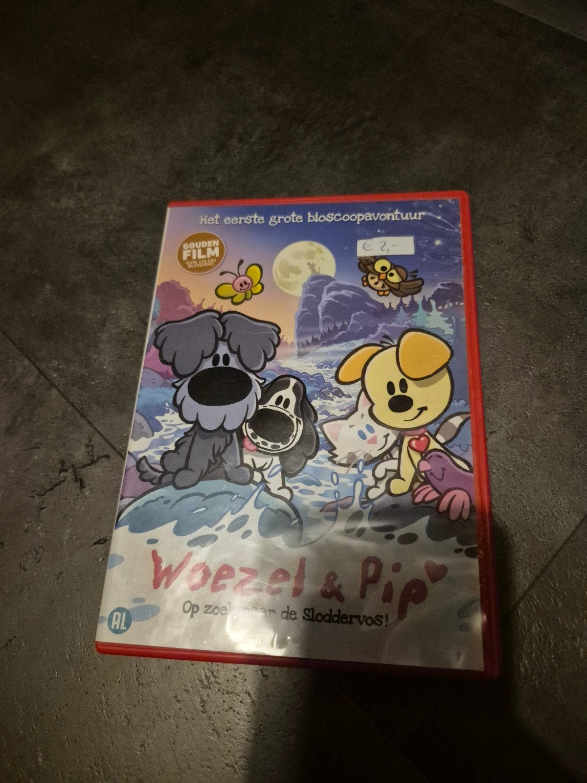 Woezel & Pip: Op zoek naar de Sloddervos! (DVD), Gebruikt, Animatie, Alle leeftijden, Nederlands