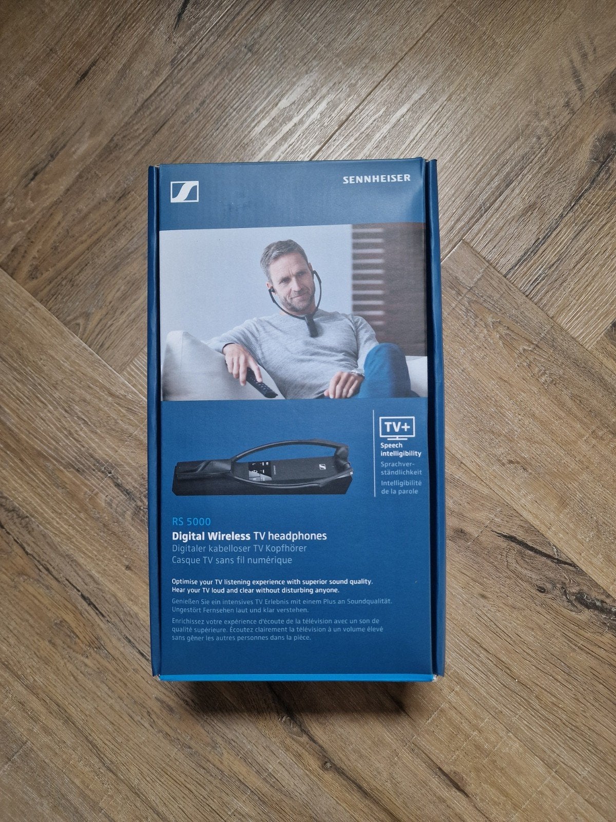 Sennheiser RS 5000 Digitale Draadloze TV Hoofdtelefoon, In-ear, Gebruikt, Sennheiser, Ophalen of Verzenden