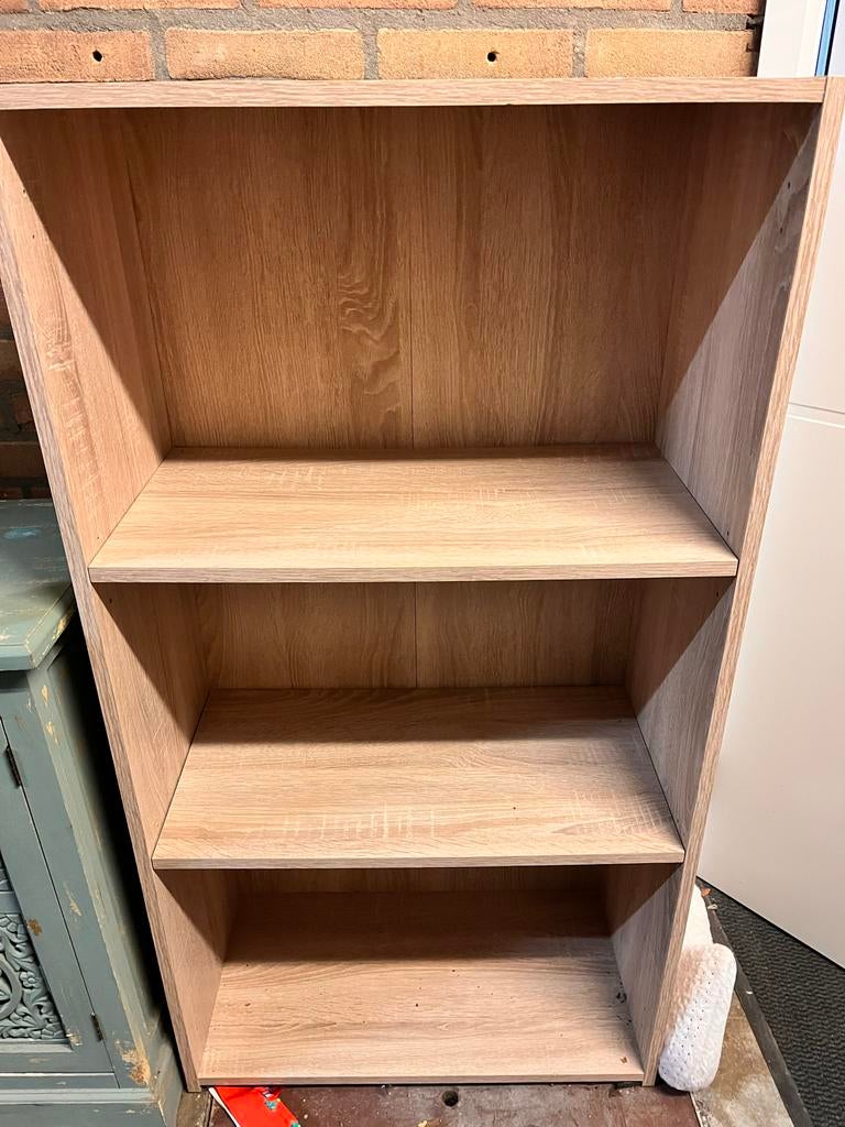 Boekenkast 30x60x114h met vlinderdecoratie, Ophalen, Met plank(en), Minder dan 50 cm, Gebruikt