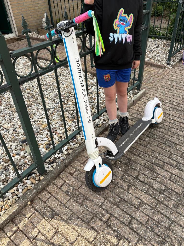 Stevige elektrische step - 130kg draagkracht, 50km bereik, Ophalen of Verzenden, Gebruikt, Elektrische step (E-scooter)