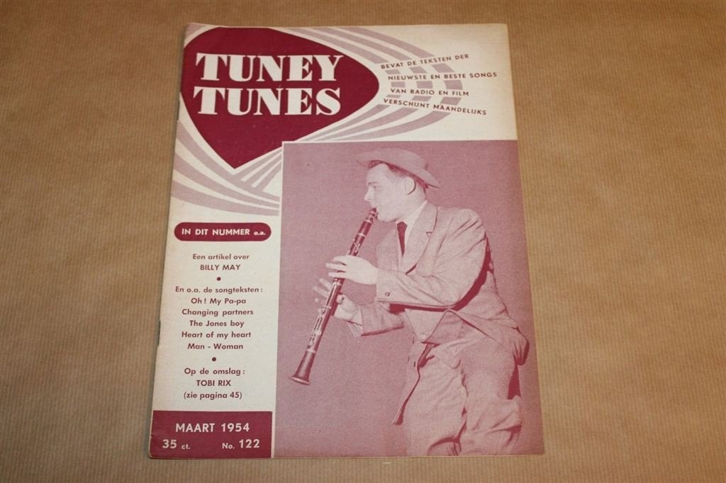 Tuney Tunes - No. 122 - Maart 1954, Verzamelen, Ophalen of Verzenden, 1940 tot 1960, Knipsel(s)