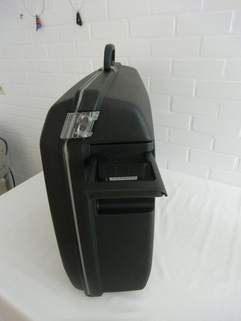 samsonite koffer, Gebruikt, Hard kunststof, 45 tot 55 cm, 70 cm of meer