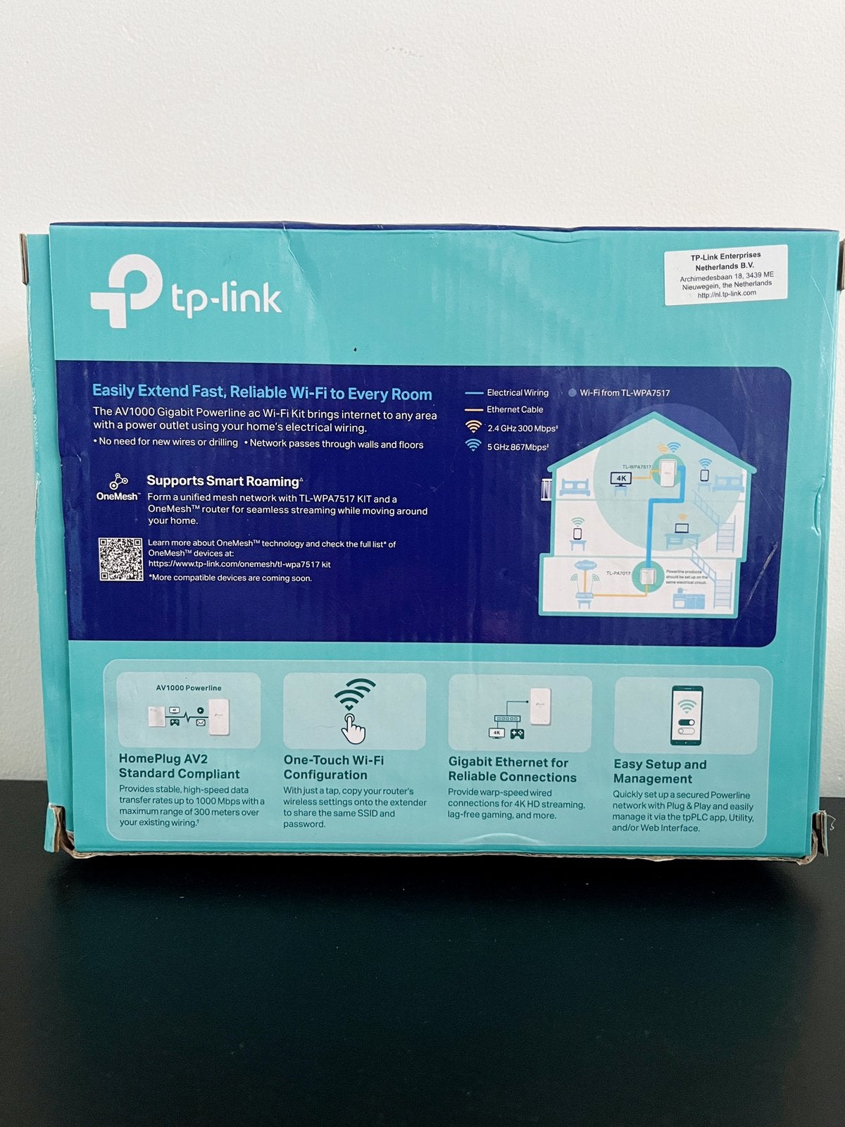 Foto 2 van TP-Link WiFi versterker Powerline AV1000