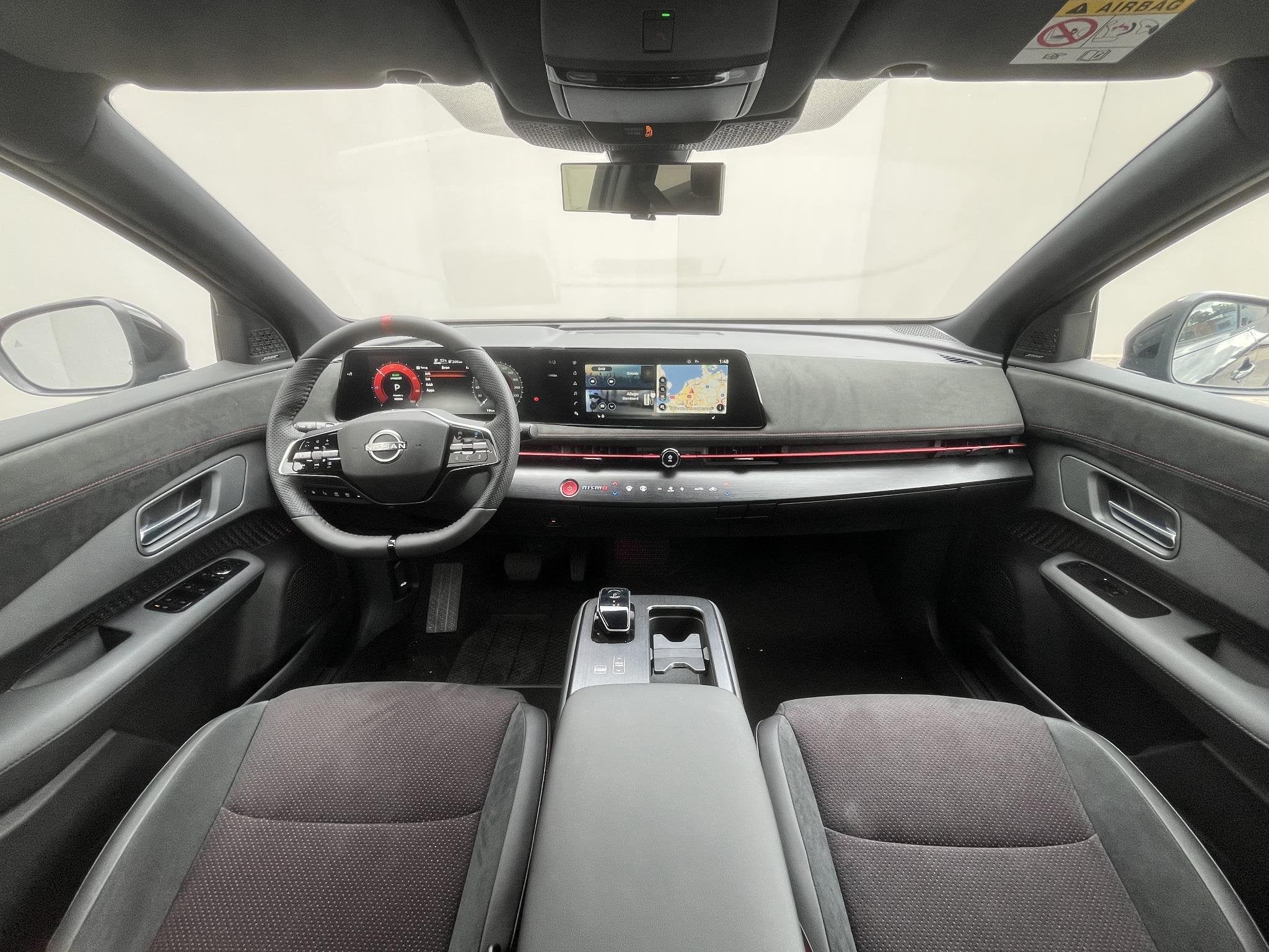 Nissan Ariya e-4ORCE Nismo 91 kWh / 435PK / 417KM WLTP / Alc, Automaat, Gebruikt, 417 km, Zwart