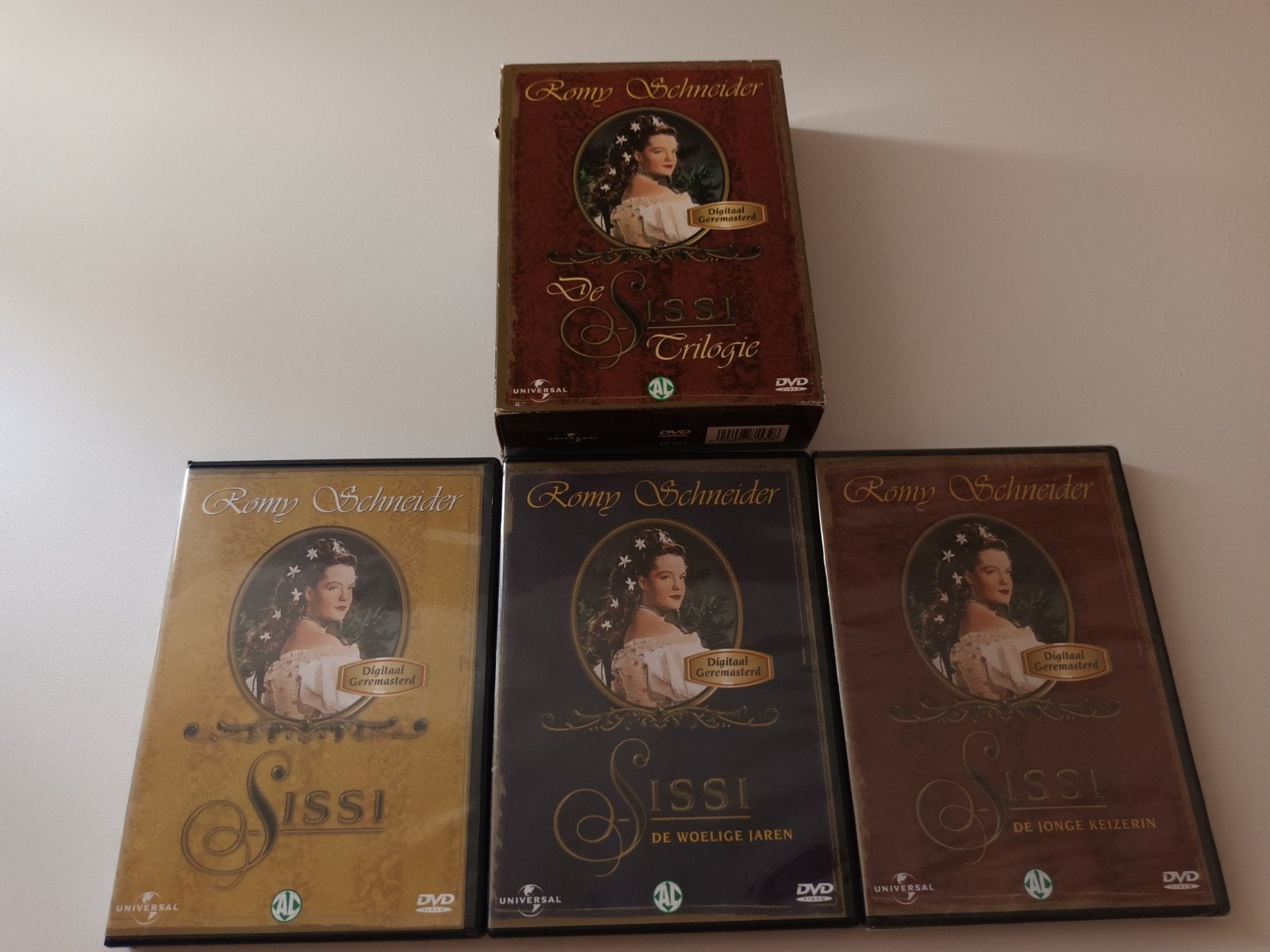 3 dvd box Sissi, Verzenden, Zo goed als nieuw