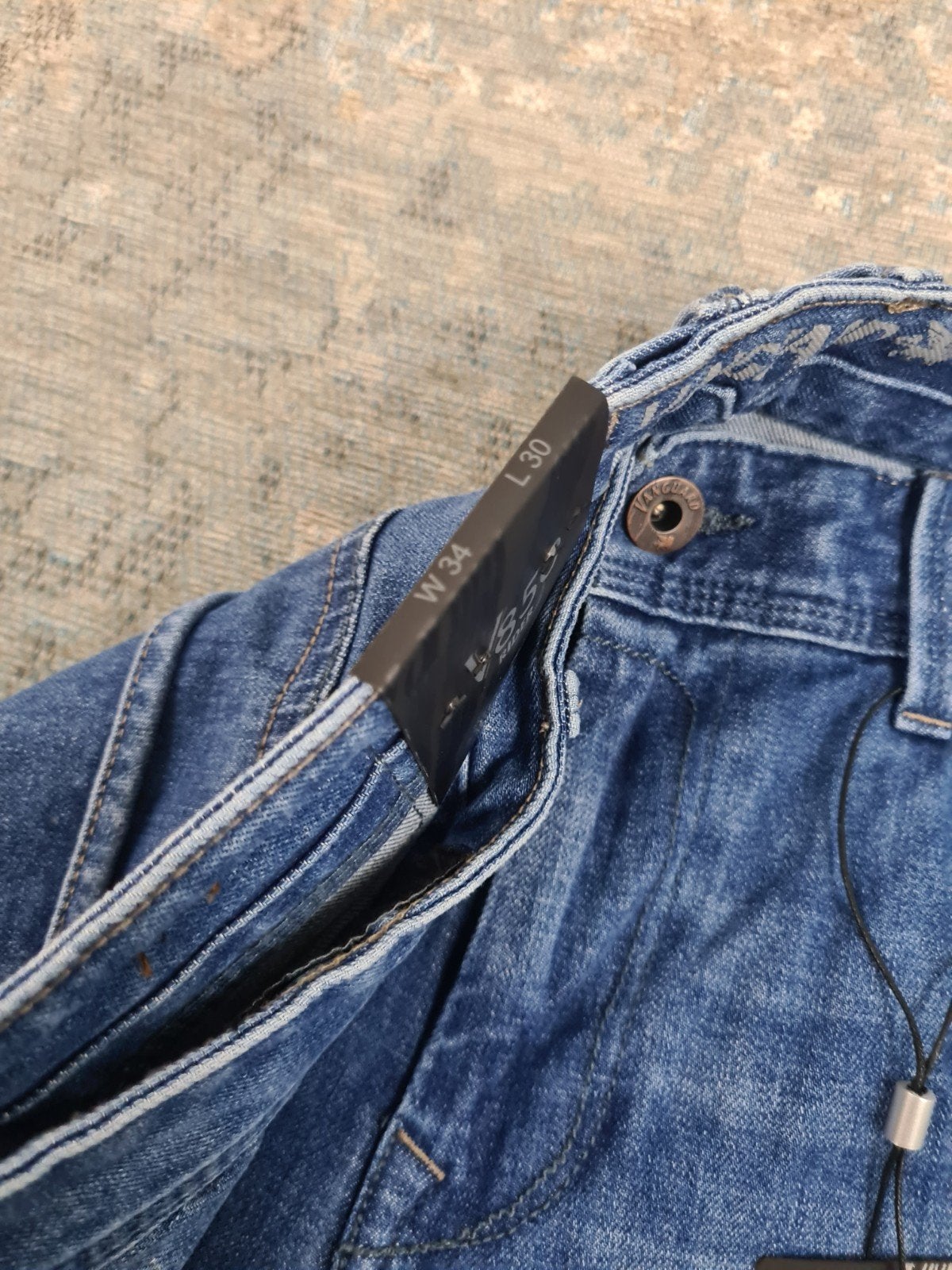 Vanguard V850 MBU W34 L30 NIEUW Slim STRETCH Bronno3430 Blue, New Yorkstraat 50, 1175 RD Lijnden, https://www.justbrands.nl/klantenservice