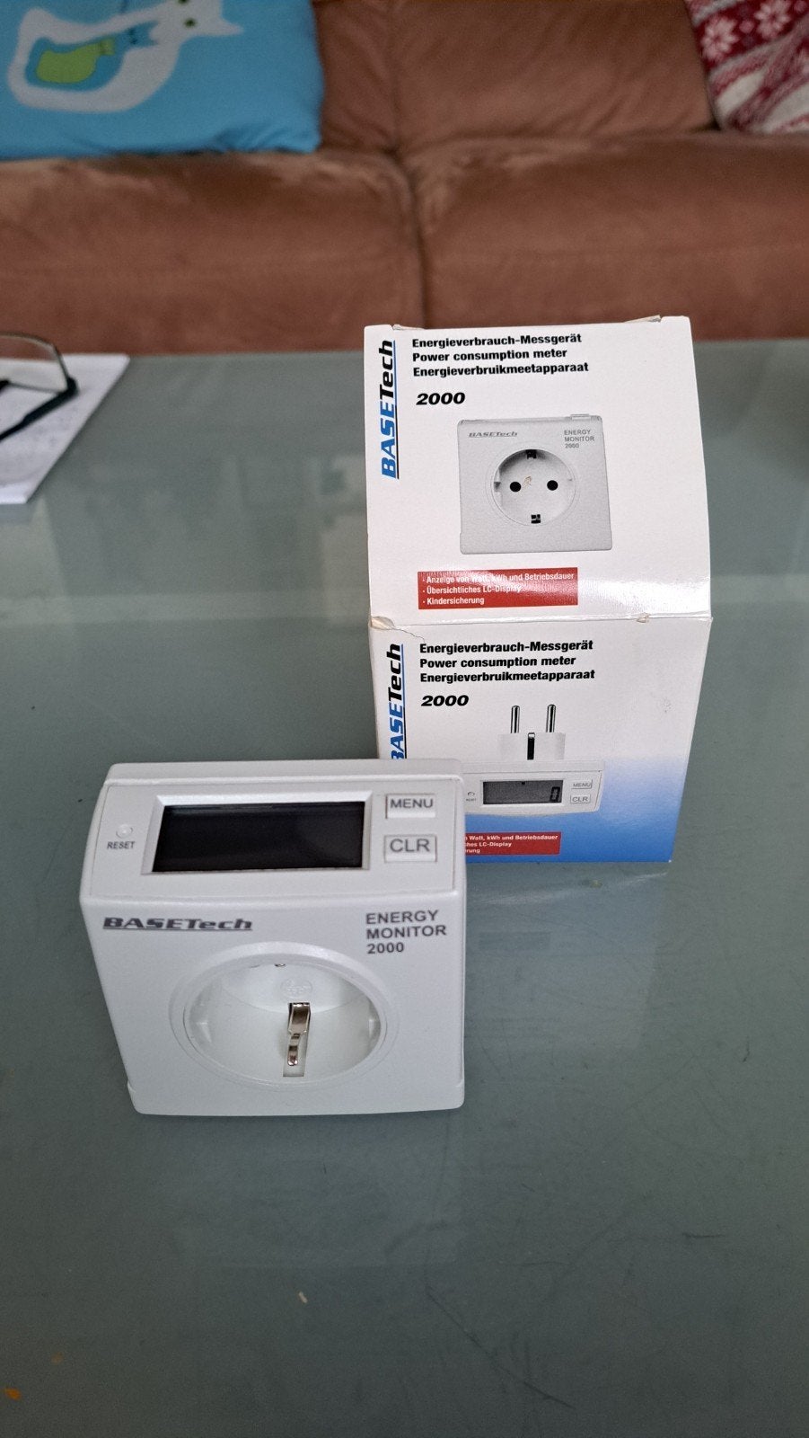 BaseTech 2000 verbruiksmeter, Ophalen of Verzenden, Zo goed als nieuw, Elektriciteit