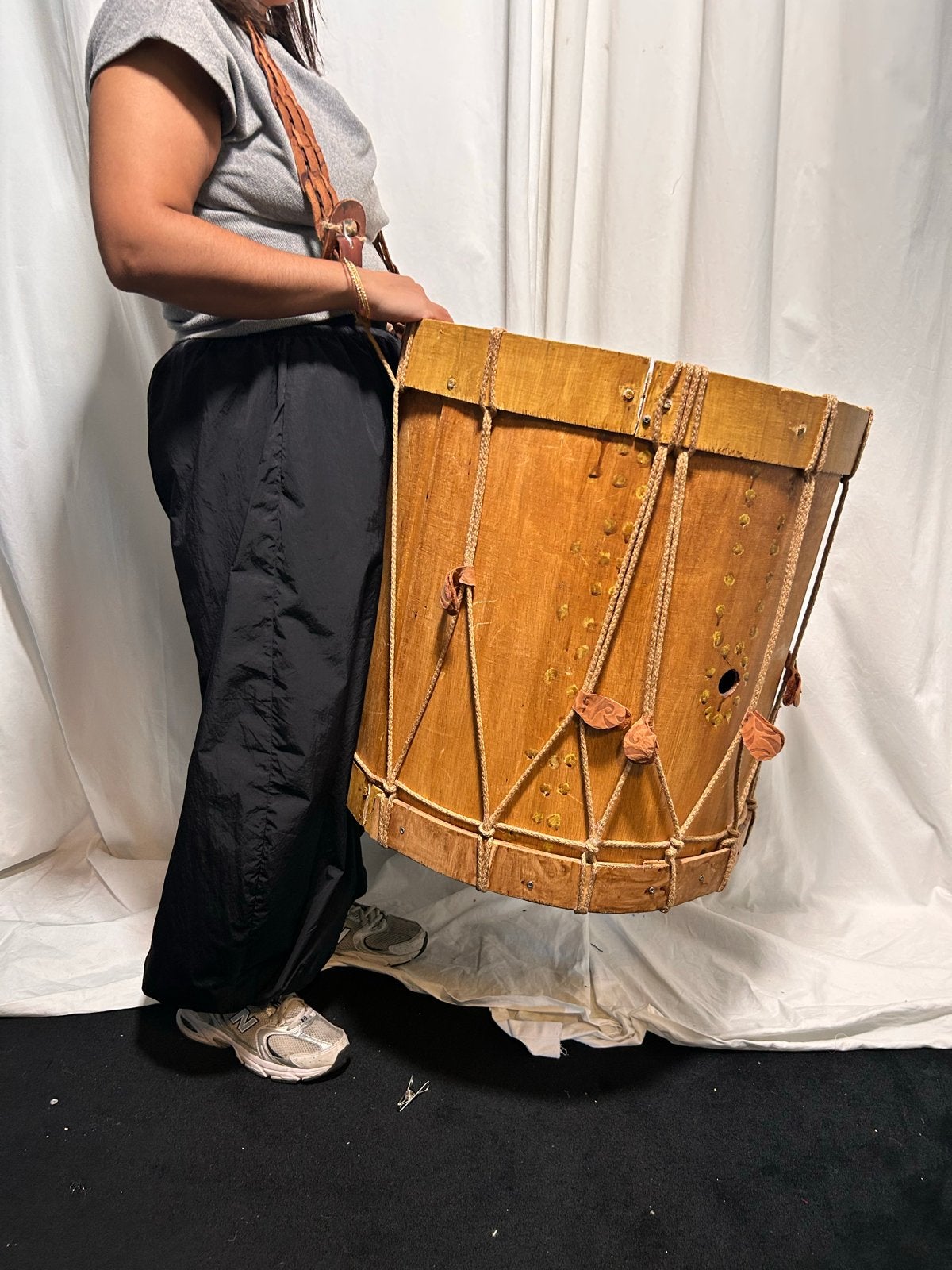 Antieke Theater Trommel - Larp/Fantasy/Cosplay Prop, Hobby en Vrije tijd, Kostuums, Theaterbenodigdheden en LARP, Ophalen