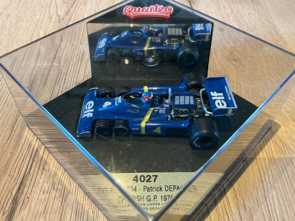 Model van Tyrrel P34 1:43 nieuw ongeopend!!, Hobby en Vrije tijd, Modelauto's | 1:43, Ophalen of Verzenden, Nieuw, Auto, Overige merken