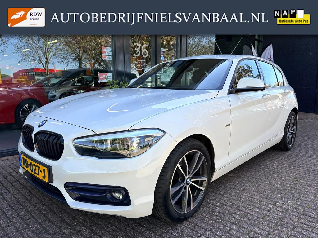 BMW 1-serie 116i Edition Sport Line Shadow Executive NL-AUTO, 1-Serie, Euro 6, Wit, Origineel Nederlands